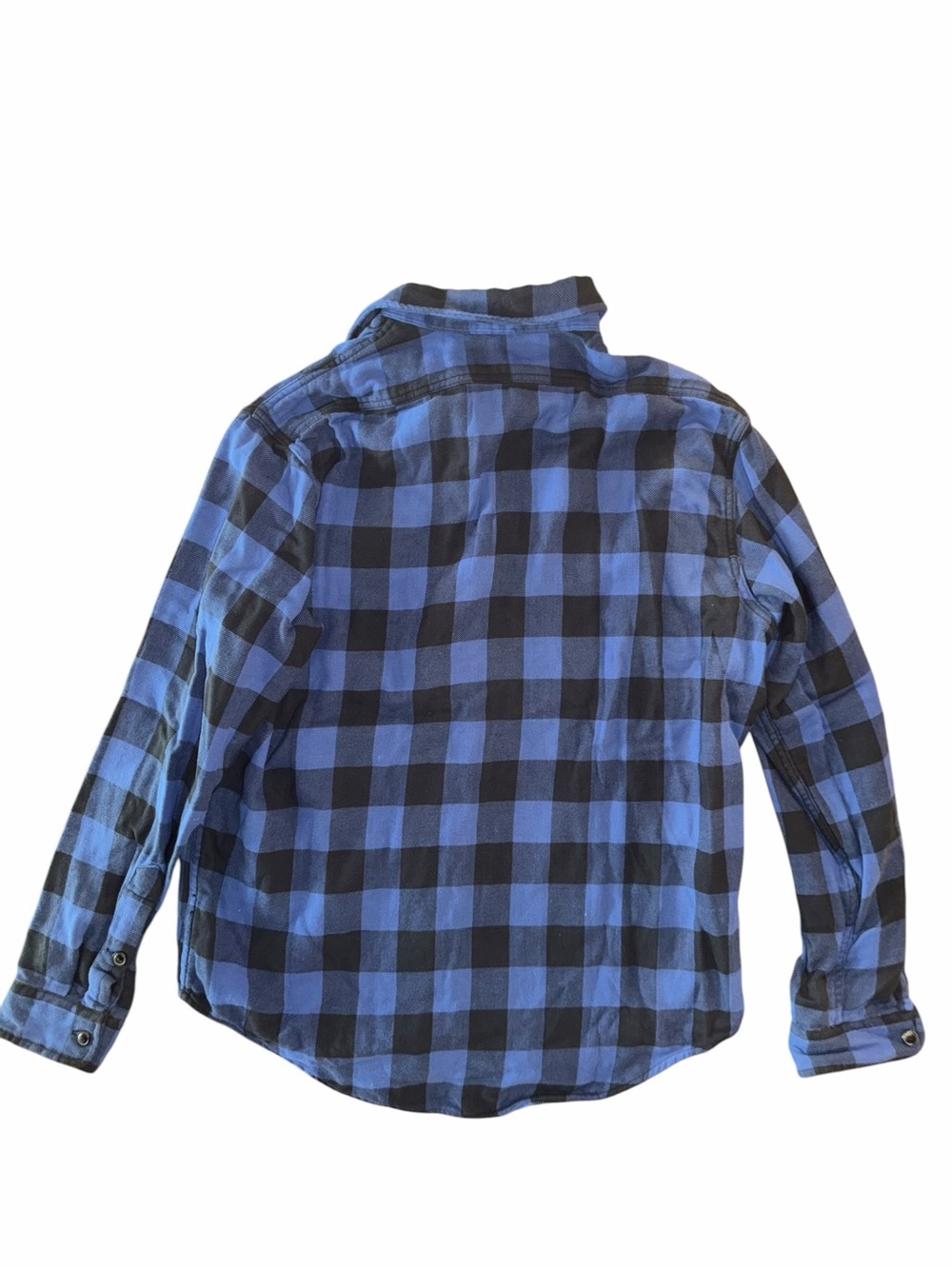 Polo by Ralph Lauren Blue and Black Buffalo Plaid Button-Down Shirt - Picture 8 of 9